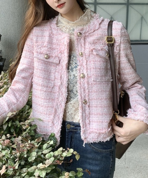 a lot of love（ア ロット オブ ラブ）の「華やかツイードジャケット