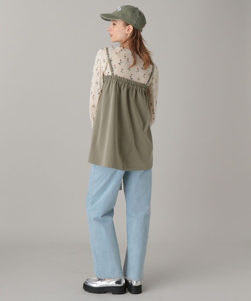 FOREVER 21(フォーエバー トゥエンティーワン)の「【2024SS】ジャケ風キャミチュニック(その他トップス・レディース・ブラック/ベージュ・FREE)」の6枚目の写真