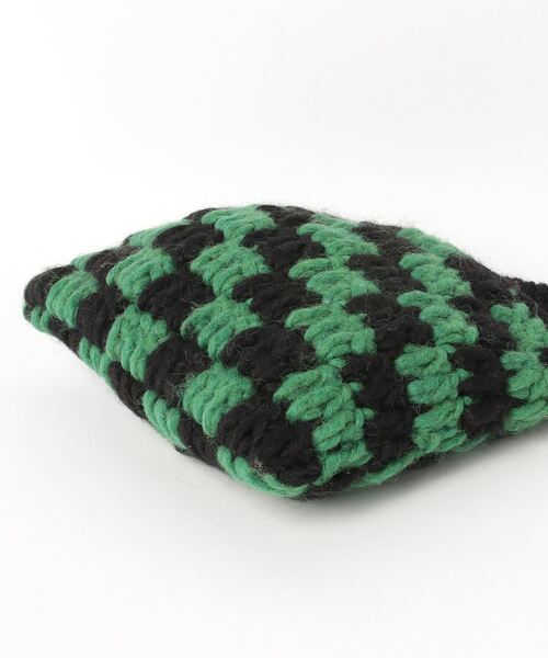 BAL（バル）の「【BAL】バル HAND KNIT SACOCHE（ショルダーバッグ・メンズ・グリーン/ブラウン・ONESIZE）」の4枚目の写真