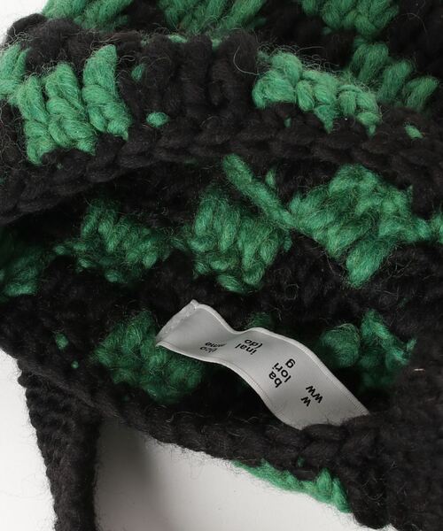 BAL（バル）の「【BAL】バル HAND KNIT SACOCHE（ショルダーバッグ・メンズ・グリーン/ブラウン・ONESIZE）」の5枚目の写真