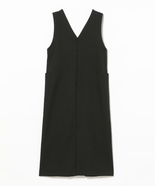 B:MING by BEAMS（ビーミングバイビームス）の「深Vネック ジャンパースカート（S～M)（ジャンパースカート・レディース・ブラック/ブラウン系その他3・SMALL/MEDIUM）」の10枚目の写真