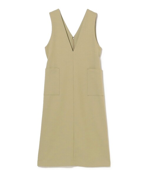 B:MING by BEAMS（ビーミングバイビームス）の「深Vネック ジャンパースカート（S～M)（ジャンパースカート・レディース・ブラック/ブラウン系その他3・SMALL/MEDIUM）」の12枚目の写真