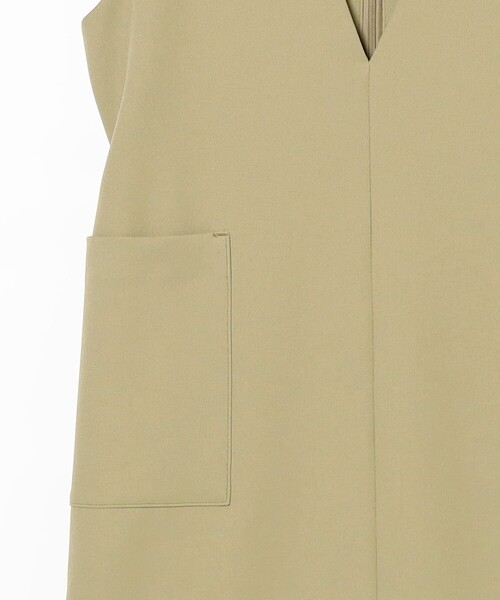 B:MING by BEAMS（ビーミングバイビームス）の「深Vネック ジャンパースカート（S～M)（ジャンパースカート・レディース・ブラック/ブラウン系その他3・SMALL/MEDIUM）」の14枚目の写真