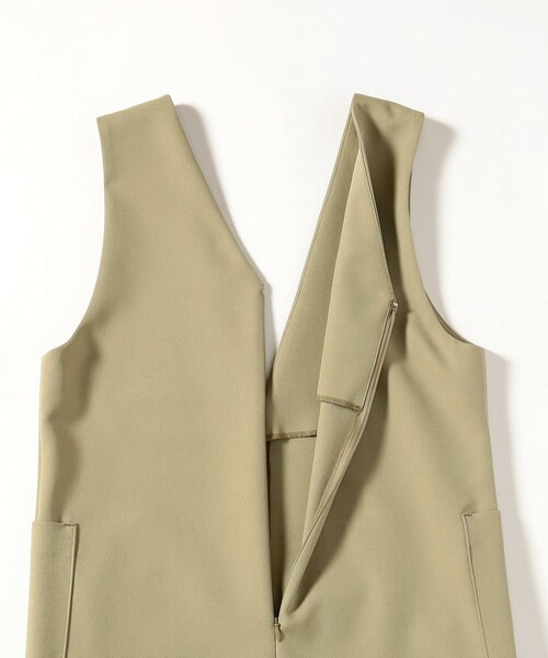 B:MING by BEAMS（ビーミングバイビームス）の「深Vネック ジャンパースカート（S～M)（ジャンパースカート・レディース・ブラック/ブラウン系その他3・SMALL/MEDIUM）」の17枚目の写真