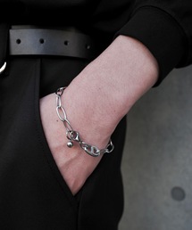 ARTIFICIAL SWEETENER（アーティフィシャル　スウィートナー）の「ARTIFICIAL SWEETENER シルバーコンビチェーンブレスレット（ブレスレット）」