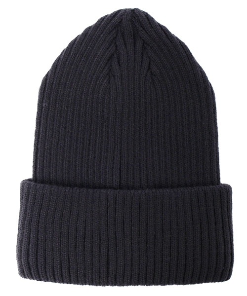 koe（コエ）の「細リブニットワッチ（ハット・レディース・グレー/カーキ/ネイビー・FREE）」の3枚目の写真