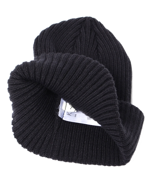 koe（コエ）の「細リブニットワッチ（ハット・レディース・グレー/カーキ/ネイビー・FREE）」の5枚目の写真