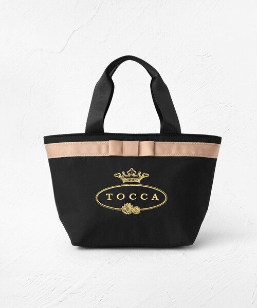 TOCCA（トッカ）の「POINT OF RIBBON COOLERBAG クーラーバッグ（トートバッグ・レディース・ベージュ系/ブラック系/ネイビー系・F）」の16枚目の写真