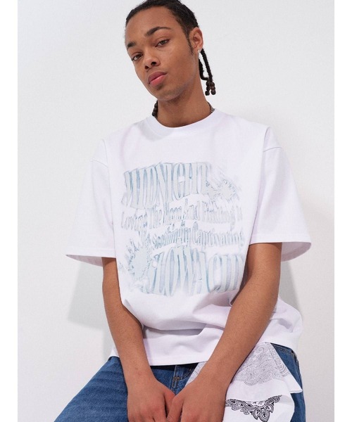 SLOWACID（スローアシッド）の「【UNISEX】SLOW ACID／OPTICAL T 2118248（Tシャツ/カットソー・レディース・ネイビー/ホワイト/ブラック・MEDIUM/SMALL/LARGE）」の14枚目の写真