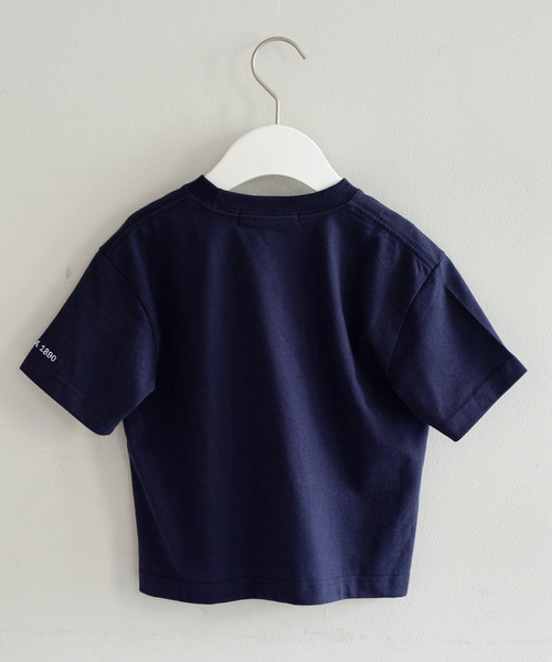 U.S. POLO ASSN.（ユーエスポロアッスン）の「【WEB限定】【KIDS】【U.S. POLO ASSN】刺繍ロゴTee（Tシャツ/カットソー・キッズ・アイボリー/ネイビー・100/120/140/150）」の6枚目の写真