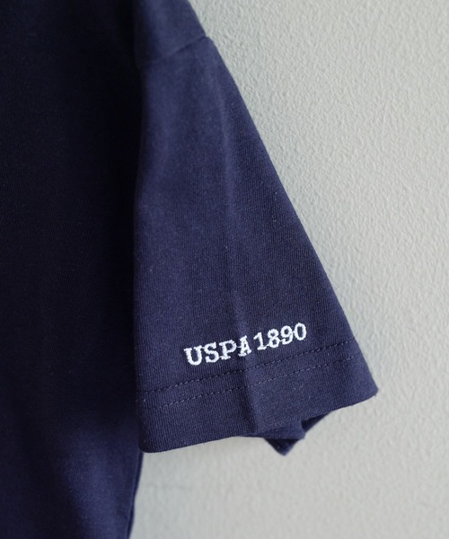 U.S. POLO ASSN.（ユーエスポロアッスン）の「【WEB限定】【KIDS】【U.S. POLO ASSN】刺繍ロゴTee（Tシャツ/カットソー・キッズ・アイボリー/ネイビー・100/120/140/150）」の11枚目の写真