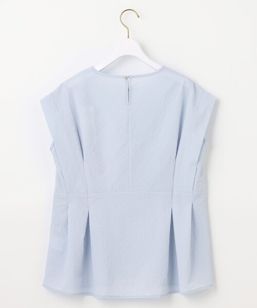 ANY SIS（エニィスィス）の「【洗える】カラミタンブラータック ブラウス（シャツ/ブラウス・レディース・スカイブルー系/ホワイト系/ブラック系・2）」の15枚目の写真