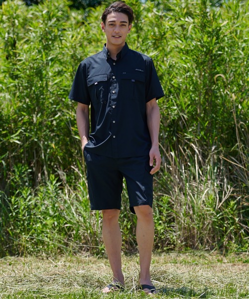 Eddie Bauer(エディーバウアー)の「ガイド カーゴ ショーツ(カーゴパンツ・メンズ・ブラック/ベージュ/サファリグリーン・S/L/M/XXL/XL)」の12枚目の写真