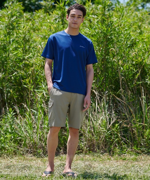 Eddie Bauer(エディーバウアー)の「ガイド カーゴ ショーツ(カーゴパンツ・メンズ・ブラック/ベージュ/サファリグリーン・S/L/M/XXL/XL)」の15枚目の写真