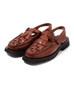 セール】HEREU MAQUEDA Interwoven T-bar Loafer ストラップローファー