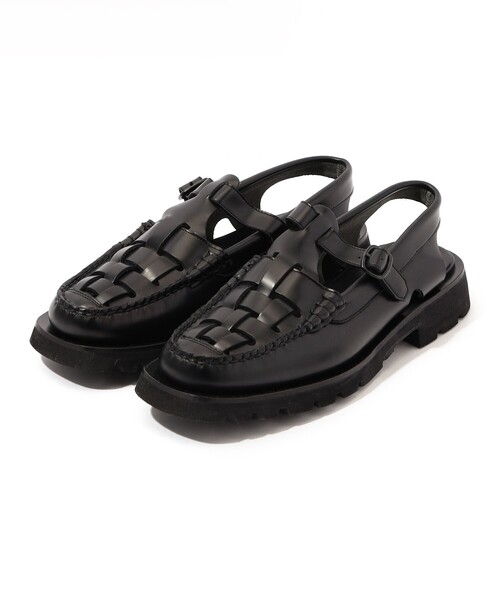 HEREU(ヘリュー)の「HEREU CRANC SPORT スリングバックローファー(ローファー・メンズ・ブラック/ダークブラウン・43/42/41)」の9枚目の写真