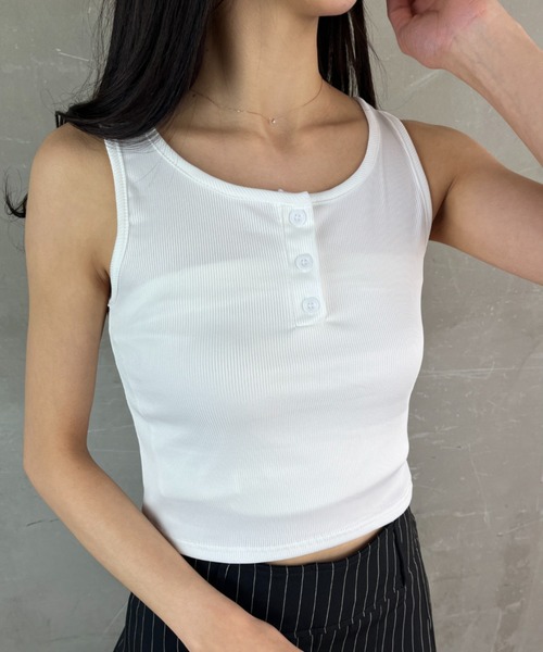 DIESEL◆キャミソール・タンクトップ/M/コットン/WHT/無地/T-HOP-D Diesel ディーゼル T-Hop-D キャミソールトップ (DIESEL