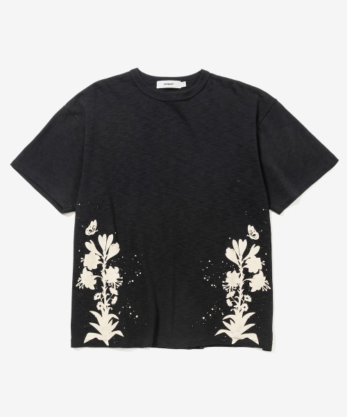 rehacer(レアセル)の「rehacer. : Drip Slub Yarn CS / ドリップ スラブ ヤーン カットソー(Tシャツ/カットソー・メンズ・ネイビー/ブラック・SMALL/MEDIUM/LARGE)」の14枚目の写真