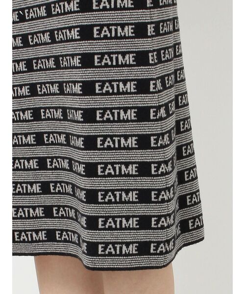 EATME(イートミー)の「EATMEロゴニットスカート(セットアップ可能)(スカート・レディース・ブラック/ブラウン/グレー/ラベンダー・FREE)」の7枚目の写真