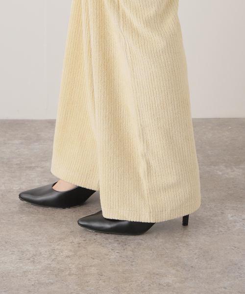 BASERANGE(ベースレンジ)の「【BASERANGE/ベースレンジ】POSE PANTS(その他パンツ・レディース・ベージュ・X-SMALL)」の9枚目の写真