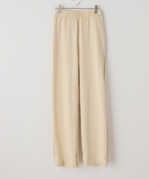BASERANGE(ベースレンジ)の「【BASERANGE/ベースレンジ】POSE PANTS(その他パンツ・レディース・ベージュ・X-SMALL)」の10枚目の写真