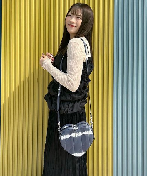 ハート Coach(コーチ) ショルダーバッグ・ポシェット(レディース 