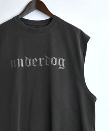 ヴィンテージライク ノースリーブ プリントTシャツ【IR】 オーバーサイズ メンズ レディース