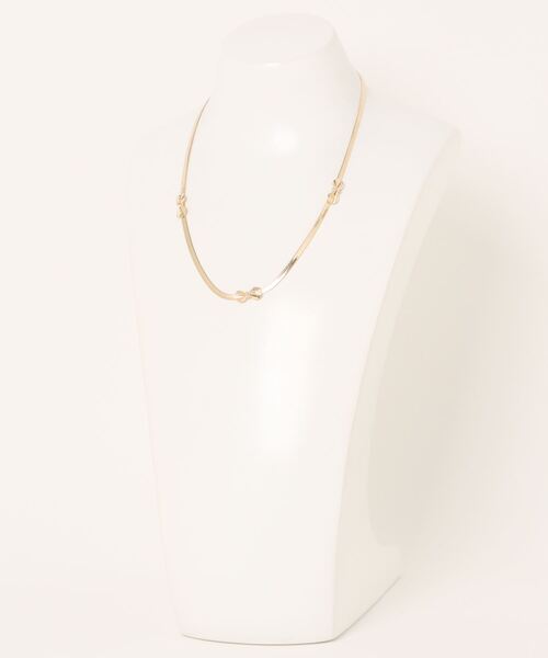 Heather(ヘザー)の「スネイクチェーンモチーフネックレス 126758(ネックレス・レディース・シルバー/ゴールド・ONE SIZE)」の7枚目の写真