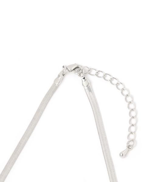 Heather(ヘザー)の「スネイクチェーンモチーフネックレス 126758(ネックレス・レディース・シルバー/ゴールド・ONE SIZE)」の6枚目の写真