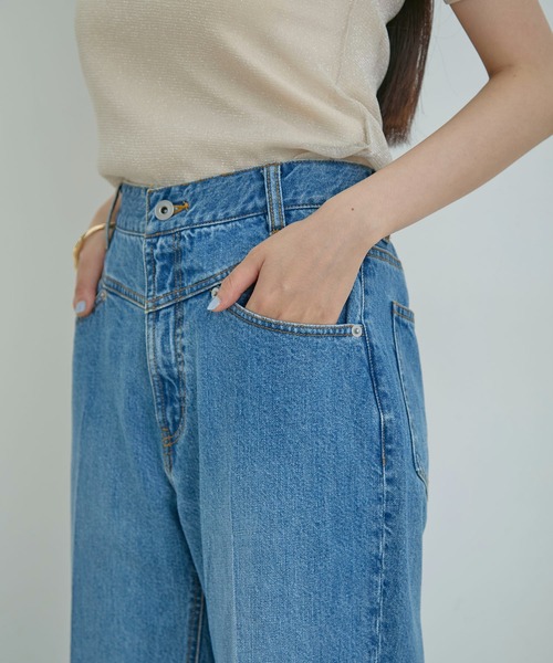 VIS(ビス)の「ホットフィットフレアデニム(デニムパンツ・レディース・ブラック系その他/ブルー系その他4・M/S)」の16枚目の写真