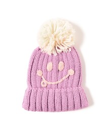 BEAMS mini | スマイル ニット ポンポン ワッチ 2024FW(ニットキャップ/ビーニー)