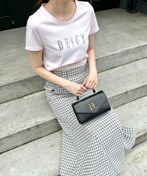 DEICY(デイシー)の「DEICYスパンコールTシャツ(Tシャツ/カットソー・レディース・ベビーピンク・FREE)」の5枚目の写真