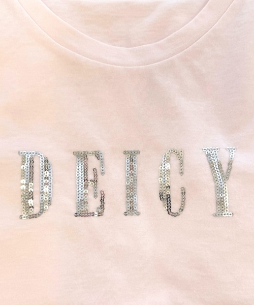 DEICY(デイシー)の「DEICYスパンコールTシャツ(Tシャツ/カットソー・レディース・ベビーピンク・FREE)」の9枚目の写真