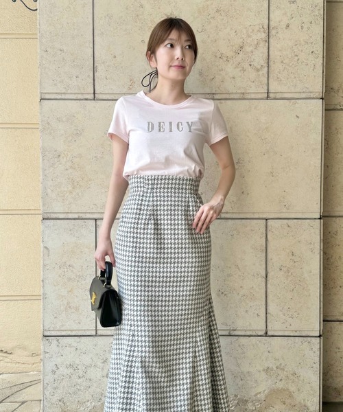 DEICY(デイシー)の「DEICYスパンコールTシャツ(Tシャツ/カットソー・レディース・ベビーピンク・FREE)」の3枚目の写真