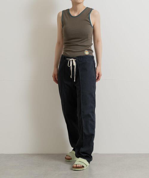 PARKS PROJECT(パークスプロジェクト)の「PARKS PROJECT 2way Bicolor Tank×PARKS(タンクトップ・レディース・スミクロ/ベージュ/オフホワイト・ONE)」の11枚目の写真