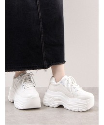 Mafmof（マフモフ）の「Mafmof(マフモフ)10cmメガ厚底クラッシュソールテックスニーカー（スニーカー）」