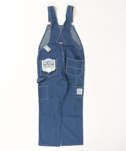 BIG SMITH（ビッグスミス）の「【T1】【BIG SMITH】BIB OVERALLS オーバーオール（サロペット/オーバーオール・メンズ・ワンウォッシュ/ストライプ・32inch/36inch）」の3枚目の写真