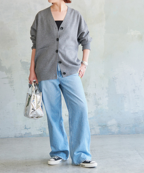 Spick & Span（スピックアンドスパン）の「HELOYSE / エロイーズ boxy mirror tote H-300（トートバッグ・レディース・ゴールド/シルバー・FREE）」の3枚目の写真