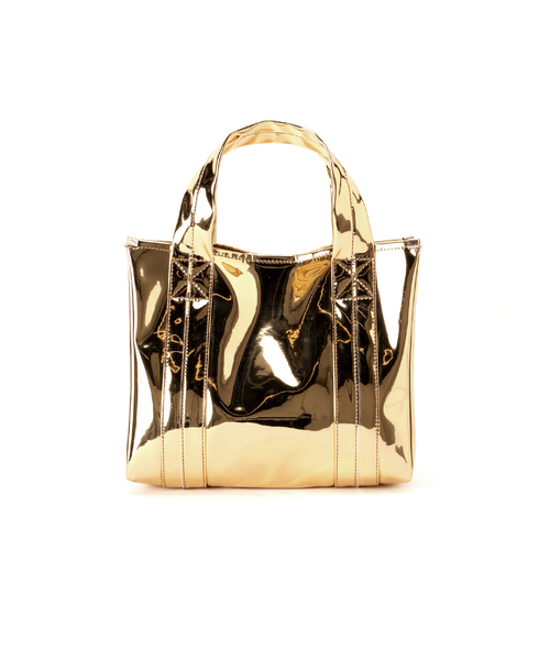 Spick & Span（スピックアンドスパン）の「HELOYSE / エロイーズ boxy mirror tote H-300（トートバッグ・レディース・ゴールド/シルバー・FREE）」の8枚目の写真