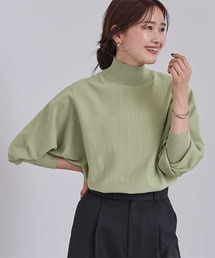 ドルマンスリーブニット」に該当するグリーン・カーキ/緑色系の