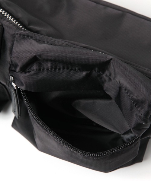 セール】Wポケットボディバッグ / 132222（ボディバッグ/ウエスト