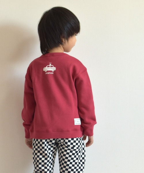 SKAPE(エスケープ)の「ダイスキシリーズトレーナー(スウェット・キッズ・イエロー/ネイビー/レッド/グリーン・100cm/90cm/130cm/120cm/110cm)」の5枚目の写真