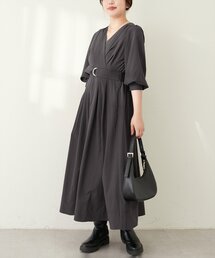 【ako】骨スト優勝カシュクールワンピース