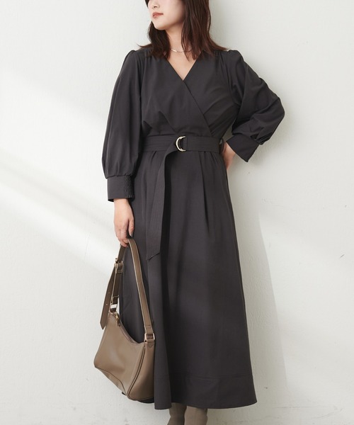 セール】【ako】骨スト優勝カシュクールワンピース（ワンピース