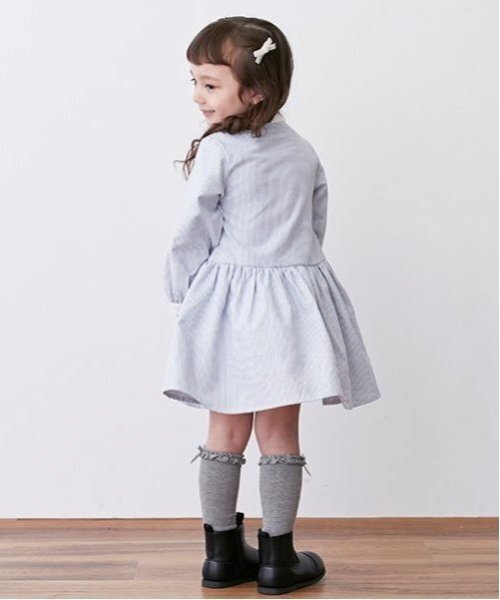 petit main（プティマイン）の「【POLO BCS】シャツワンピース（シャツワンピース・キッズ・ブルー/マルチ・100cm/80ｃｍ/120cm/110cm/130cm/90cm）」の17枚目の写真