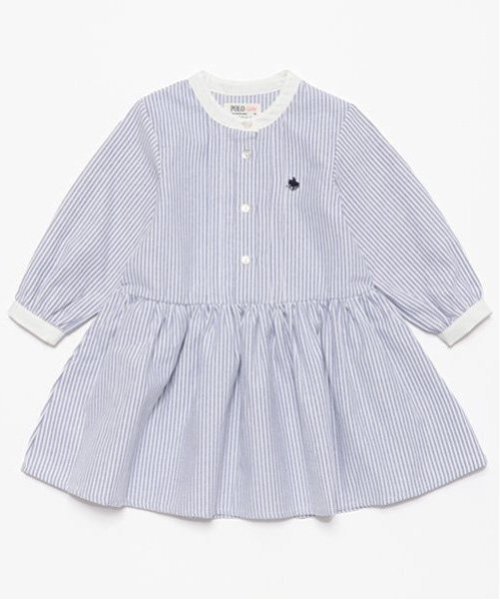 petit main（プティマイン）の「【POLO BCS】シャツワンピース（シャツワンピース・キッズ・ブルー/マルチ・100cm/80ｃｍ/120cm/110cm/130cm/90cm）」の12枚目の写真