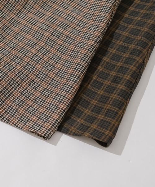 flower（フラワー）の「ナチュラルチェックワンピース（ワンピース・レディース・ブラウン/ベージュ・FREE）」の17枚目の写真