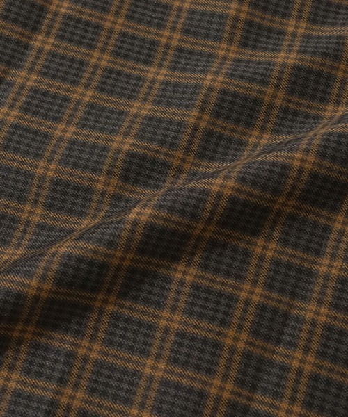 flower（フラワー）の「ナチュラルチェックワンピース（ワンピース・レディース・ブラウン/ベージュ・FREE）」の7枚目の写真