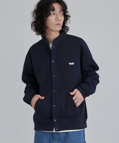PENNEYS(ぺニーズ)の「Penneys(ぺニーズ)別注スウェットカーディガン(カーディガン/ボレロ・メンズ・グレー/ナチュラル/ネイビー・M/L)」の9枚目の写真