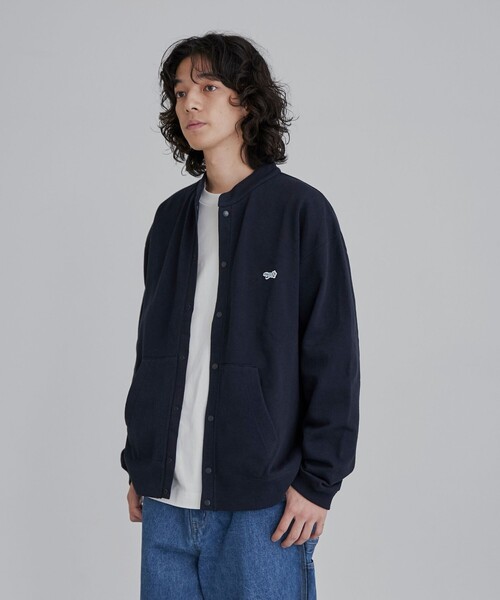 PENNEYS(ぺニーズ)の「Penneys(ぺニーズ)別注スウェットカーディガン(カーディガン/ボレロ・メンズ・グレー/ナチュラル/ネイビー・M/L)」の13枚目の写真